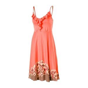 Patagonia Vintage Organic Cotton Border Floral Kamala Midi Dress Size M …